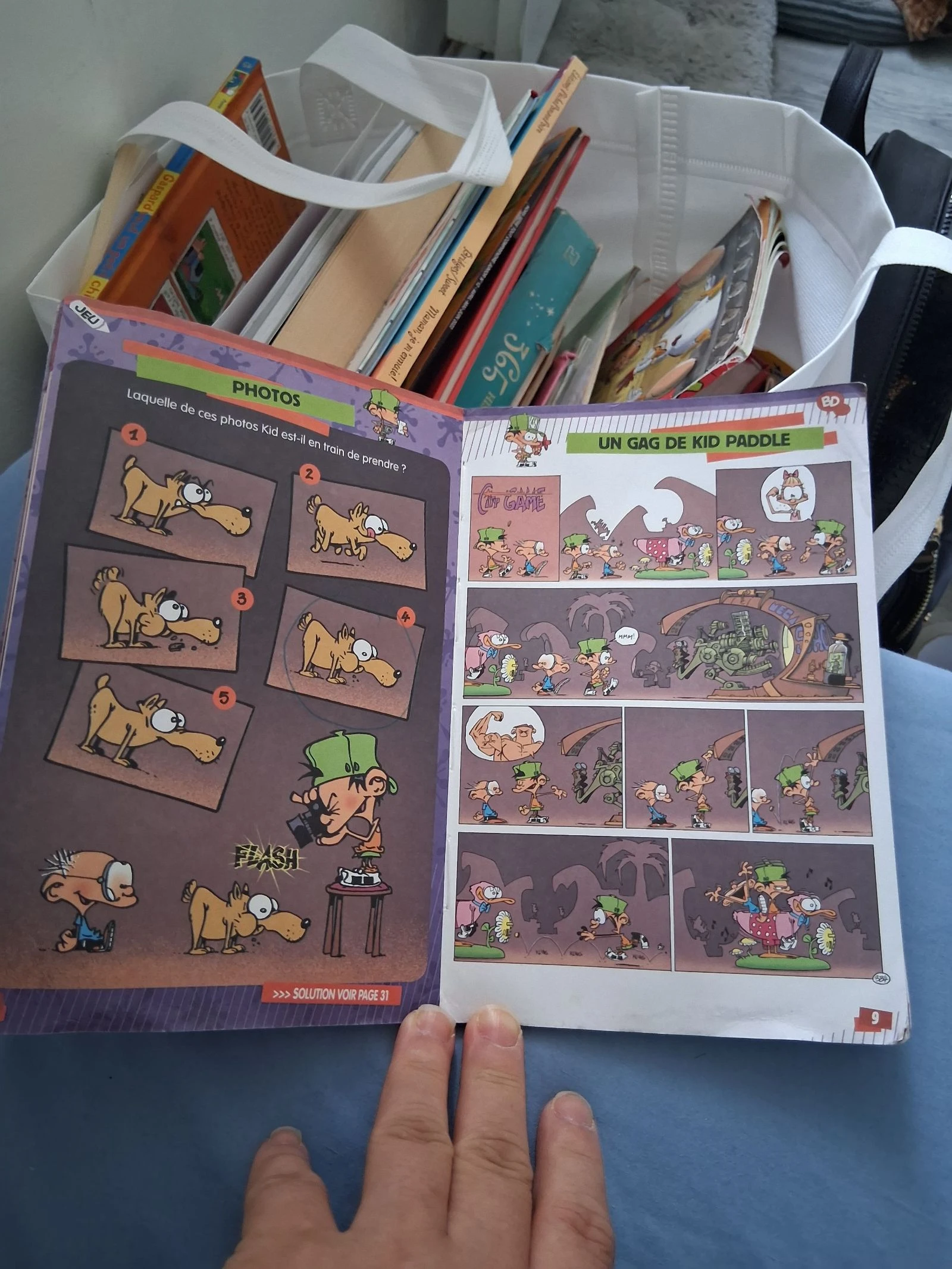 Comic and Kid Paddle games – photo 3